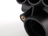 ES#1544 - VR6THKWT 70D - Water Pipe Kit - 70 Thermostat - Complete kit of all cooling flanges and pipes to fix and prevent leaks, including low temperature thermostat - Assembled By ECS - Volkswagen