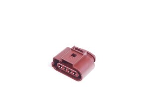 ES#260765 - 1J0973724A - 4 Pin Connector For Oxygen Sensor - Replace your broken connector. Pin terminals and wiring not included. - Genuine Volkswagen Audi - Volkswagen