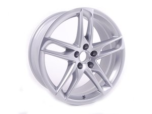 ES#2960500 - 8R0601025BNkt - 19" Split 5-Spoke Wheels - Set Of Four - 19"x8" ET39 5x112 Silver - Genuine Volkswagen Audi - Audi