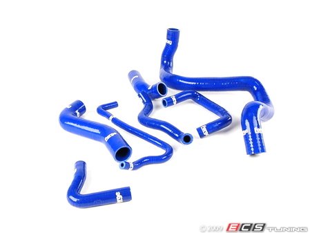 ES#1843970 - FMKC005B - 7 Piece Silicone Coolant Hose Kit - Blue - Replace your stock rubber hoses with silicone - Forge - Volkswagen