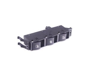 ES#167001 - 61316902183 - Window Switch - Driver's Side - Controls front, rear, and central window function - Genuine BMW - BMW