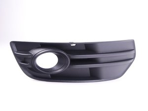 ES#460216 - 8R0807682A01C - Fog Light Grille - Satin Black - Right - Restore the clean look of your exterior - Genuine Volkswagen Audi - Audi