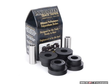 ES#2650848 - PFR85-509Bx2 - Race Polyurethane Lower Control Arm Bushings - Outer - Helps maintain proper suspension geometry for improved handling and less rear steer feeling - Powerflex Black Series - Audi Volkswagen