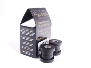 ES#2651403 - PFR85-514Bx2 - Race Polyurethane Upper Trailing Arm Bushings - Inner - Helps maintain proper suspension geometry for improved handling and less rear steer feeling - Powerflex Black Series - Audi Volkswagen