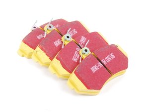 ES#520718 - DP41112R - YellowStuff Performance Brake Pads - EBC's premium sport street pad that offers high friction levels and heat fade resistance - EBC - Volkswagen
