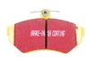 ES#520718 - DP41112R - YellowStuff Performance Brake Pads - EBC's premium sport street pad that offers high friction levels and heat fade resistance - EBC - Volkswagen