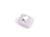 ES#438635 - 8E0857563A1YE - Bracket Cap - Silver - Priced Each - This cap covers the sun visor clip - Genuine Volkswagen Audi - Audi