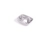 ES#438635 - 8E0857563A1YE - Bracket Cap - Silver - Priced Each - This cap covers the sun visor clip - Genuine Volkswagen Audi - Audi