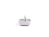 ES#438635 - 8E0857563A1YE - Bracket Cap - Silver - Priced Each - This cap covers the sun visor clip - Genuine Volkswagen Audi - Audi