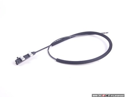 ES#261287 - 1K1823535A - Hood Latch Release Cable - Rear Portion - Runs from the hood release to the front hood release cable - Genuine Volkswagen Audi - Volkswagen
