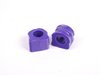ES#2651324 - PFF3-503-19X2 - Performance Polyurethane Front Sway Bar Bushings - Stiffer bushings allow sway bars to work at their fullest potential. For 19mm front sway bars. - Powerflex - Audi
