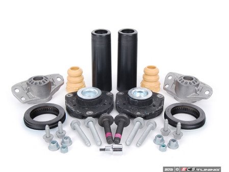 ES#2592477 - 3C0513353CKT1 - ECS Cup Kit/Coilover Installation Kit - Stage 2 - Everything you need for a four corners suspension install - Assembled By ECS - Volkswagen