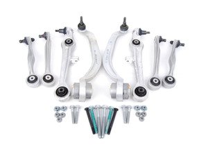 ES#2661077 - 8E0407510AKT2 -  Complete Front Control Arm Kit - Includes new control arms with hardware - Genuine Volkswagen Audi - Audi