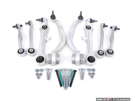 ES#2661077 - 8E0407510AKT2 -  Complete Front Control Arm Kit - Includes new control arms with hardware - Genuine Volkswagen Audi - Audi