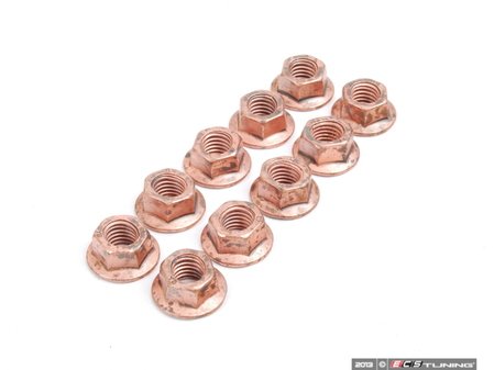 ES#2681712 - 18307530972KT - Hex Nut - Pack Of 10 - Genuine BMW - BMW
