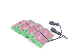 ES#520081 - DP2753 - GreenStuff Performance Brake Pads - Front - Designed as a mildly upgraded pad, great for an afternoon of sporty driving. - EBC - BMW