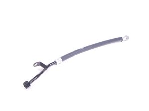 ES#1623065 - 0229975582 - Automatic Transmission Fluid Cooler Hose - Left Side - From engine junction to oil cooler - Genuine Mercedes Benz - Mercedes Benz