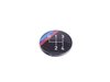 ES#46651 - 25111220953 - 4-speed M Technic Gearshift Emblem (Round) - Fits vintage knobs with round emblem only - Genuine BMW - BMW