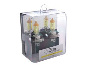 ES#8759 - ZZH7BSPYA -  Pure Yellow H7 Halogen Bulb - Pair - Comparable to 3000k HID color for increased intensity & visual appeal - ZiZa - Audi BMW Volkswagen Mercedes Benz MINI Porsche
