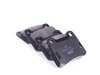 ES#2598568 - 0004209820 - Rear Brake Pad Set - For Vehicles With Two (2) Retaining Pin Rear Brake Pads - Pagid - Mercedes Benz