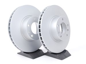 ES#11691 - 34116757746kt8 - Front Brake Rotors - Pair (324x30) - Featuring a protective Meyle Platinum coating. - Meyle - BMW