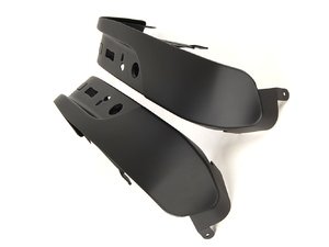 ES#137836 - 52107058008 - Seat Trim Cover Set - Black - Outer trim panel covering seat controls - Genuine BMW - BMW