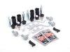 ES#2593981 - 34203414763KT1 - Rear Pad And Rotor Installation Kit - Includes everything to install new rear brakes including guide bolts and bushings - Assembled By ECS - BMW