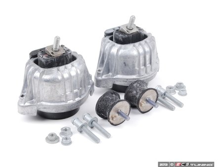 ES#2695397 - 22116760330KT1 - Motor And Transmission Mount Kit - Includes all mounting hardware - Assembled By ECS - BMW