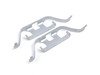 ES#2593981 - 34203414763KT1 - Rear Pad And Rotor Installation Kit - Includes everything to install new rear brakes including guide bolts and bushings - Assembled By ECS - BMW