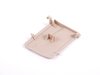 ES#111518 - 51437022397 - E46 Beige Convertible Trim - Left - Used to cover existing hole when the top is up, located next to the rear passengers - Genuine BMW - BMW
