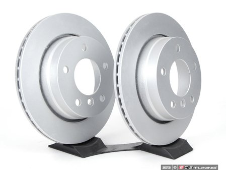 ES#2135685 - 34216855155kt3 - Rear Brake Rotors - Pair (276x19) - Featuring a protective Meyle Platinum coating. - Meyle - BMW