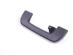 ES#2192962 - 8R0857608D4PK - Rear Headliner Grab Handle - Sabre (Black) - Right - Replace your broken grab handle, fits right side - Genuine Volkswagen Audi - Audi