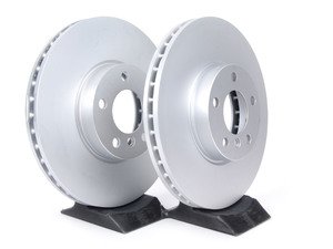 ES#2550735 - 34116793245KT - Front Brake Rotors - Pair (332x30) - From a leader in braking technology. - Brembo - BMW
