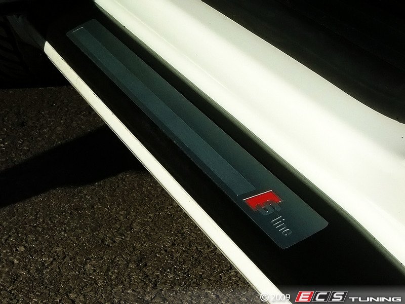 Genuine Volkswagen Audi A3Slinesills A3 SLine Door Sill Kit Black