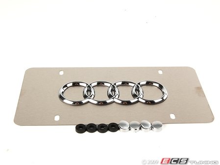 ES#473365 - ZAW355023 - Audi Vanity Plate - (NO LONGER AVAILABLE) - Individualize your Audi in minutes - Genuine Volkswagen Audi - 
