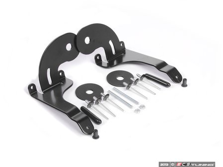 ES#172087 - 63120137304 - Fastening Set - Light Mount Brackets - Used for vehicles with additional rally driving lights - Genuine MINI - MINI
