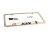 ES#473350 - ZAW355010A - Audi Gift Set - (NO LONGER AVAILABLE) - Includes a key chain, license plate frame, and valve stem caps! - Genuine Volkswagen Audi - 