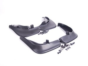 ES#2598025 - 1K0075111KT - Front & Rear Splash Guard Kit - (NO LONGER AVAILABLE) - Everything you need to keep your ride clean - Genuine Volkswagen Audi - 