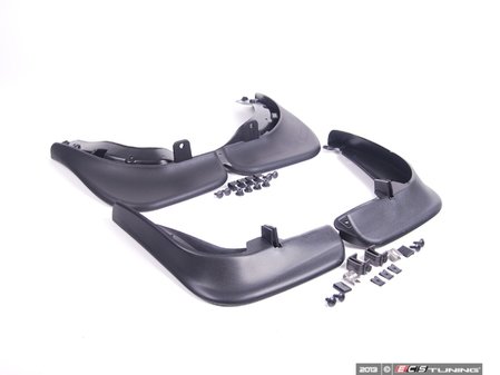 ES#2598025 - 1K0075111KT - Front & Rear Splash Guard Kit - (NO LONGER AVAILABLE) - Everything you need to keep your ride clean - Genuine Volkswagen Audi - 
