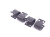 ES#2598025 - 1K0075111KT - Front & Rear Splash Guard Kit - (NO LONGER AVAILABLE) - Everything you need to keep your ride clean - Genuine Volkswagen Audi - 