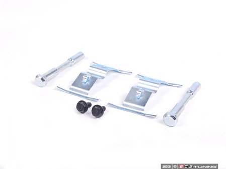 ES#252203 - 7L0698269A - Front Brake Caliper Hardware Kit - Necessary hardware when replacing your brake pads. Services both front calipers. - ATE - Audi Volkswagen