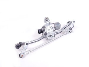 ES#2913244 - 561955023C - Windshield Wiper Transmission With Motor - Replacement wiper transmission with wiper motor. - Genuine Volkswagen Audi - Volkswagen