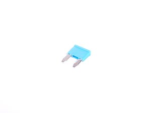 ES#2886 - 15AMPMINI - Mini 15 Amp Fuse-Priced Each - Light Blue - Pudenz - Audi BMW Volkswagen MINI Porsche