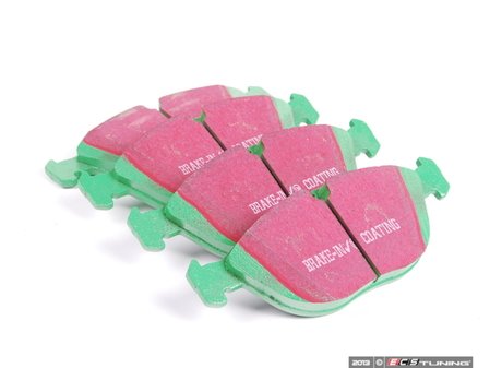 ES#517870 - DP21035 -  GreenStuff Performance Brake Pad Set - Mildly upgraded composite pad - EBC - Audi BMW Volkswagen Mercedes Benz
