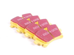 ES#520861 - DP41470R -  Rear YellowStuff Performance Brake Pad Set - EBC's premium sport street pad that offers high friction levels and heat fade resistance - EBC - Audi Volkswagen