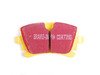 ES#520861 - DP41470R -  Rear YellowStuff Performance Brake Pad Set - EBC's premium sport street pad that offers high friction levels and heat fade resistance - EBC - Audi Volkswagen