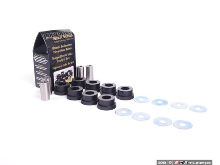 ES#2650527 - PFR3-209Bx4 -  Rear Upper Control Arm Bushing Set - Inner - Race - Improves handling and control - Upgrade to a more engaging driving experience - Powerflex Black Series - Audi