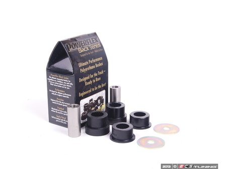 ES#2650519 - PFR3-208Bx2 -  Rear Upper Control Arm Bushing Set - Outer - Race - Improves handling and control - Upgrade to a more engaging driving experience - Powerflex Black Series - Audi