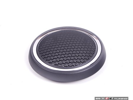 ES#98272 - 51412753333 - Lower Speaker Grille Cover Chrome - Priced Each - For driver and passenger side - Genuine MINI - MINI