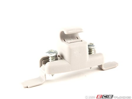 ES#87178 - 51168243574 - Gray Sun Visor Bracket - Priced Each - Mounts to roof, holds visor in place - Genuine BMW - BMW